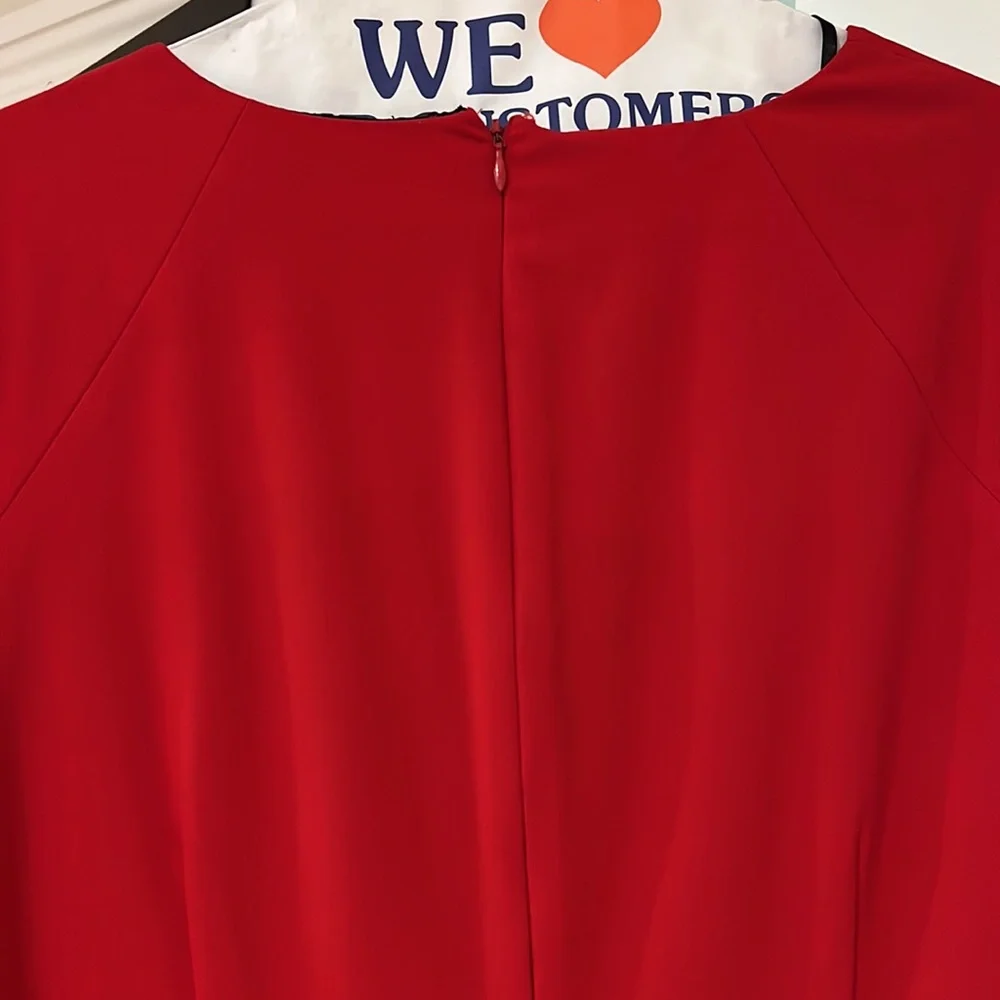 Calvin Klein, Fabulous red dress!!!  Like new condition - Picture 5 of 6